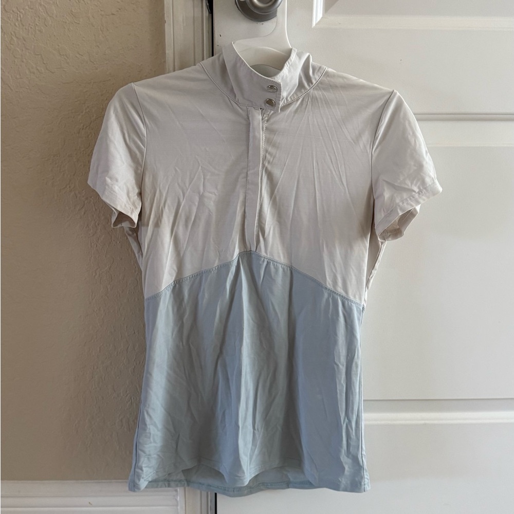 70 degrees short sleeve equestrian show shirt